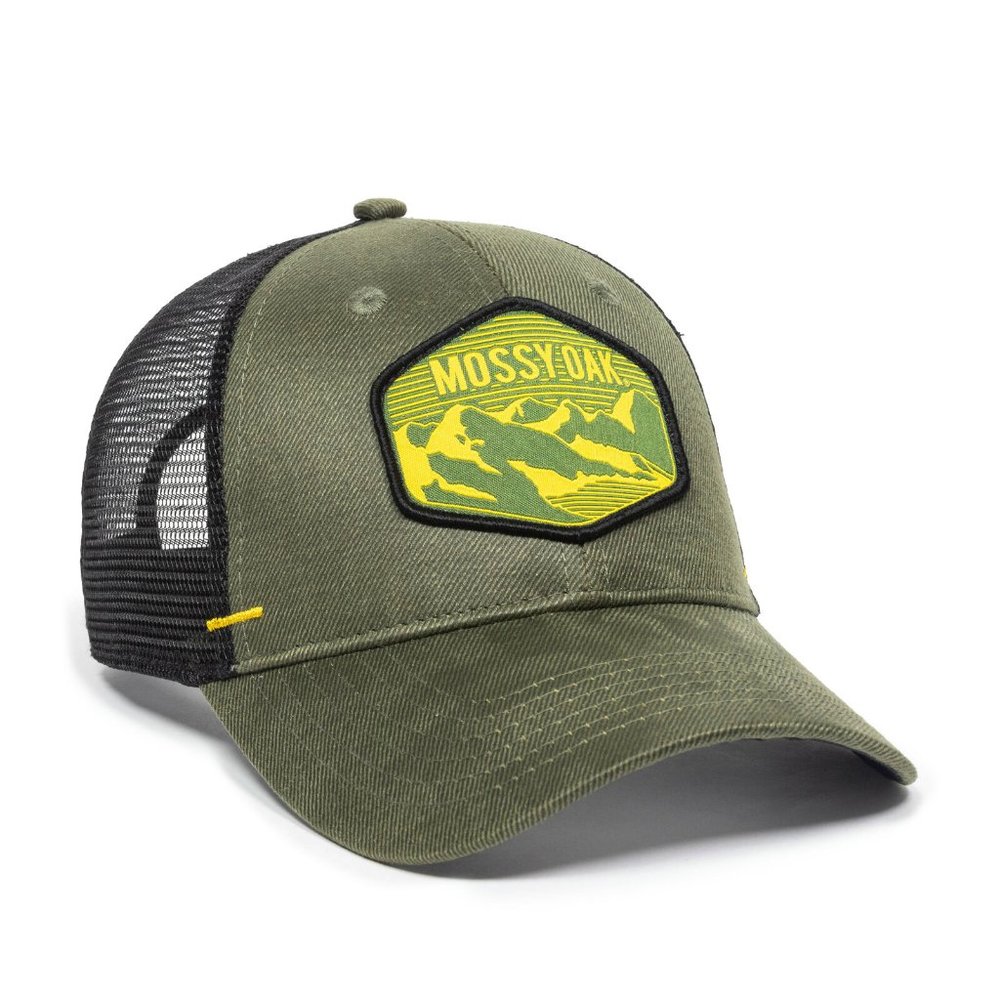 🐳 NWT MOSSY OAK ADJUSTABLE HAT CAP GREEN MOUNTAIN - Picture 2 of 3